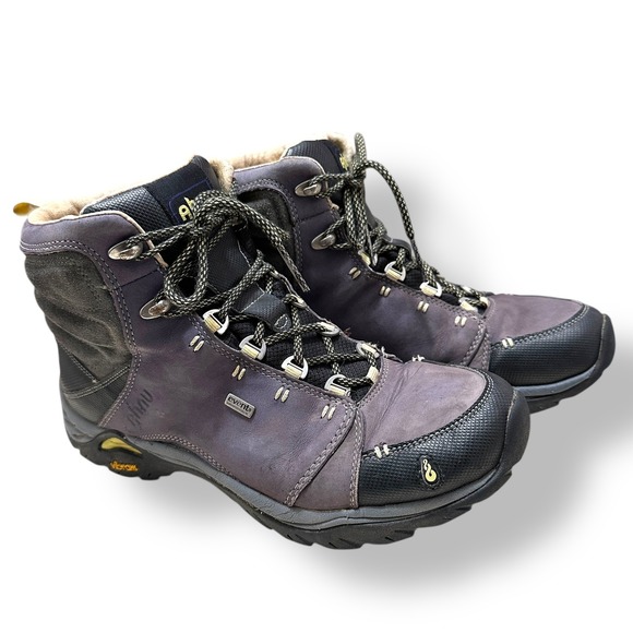 Ahnu Womens Montana Hiking Boots US 8 EU 39 Vibram eVent Waterproof Gorpcore - Picture 1 of 9